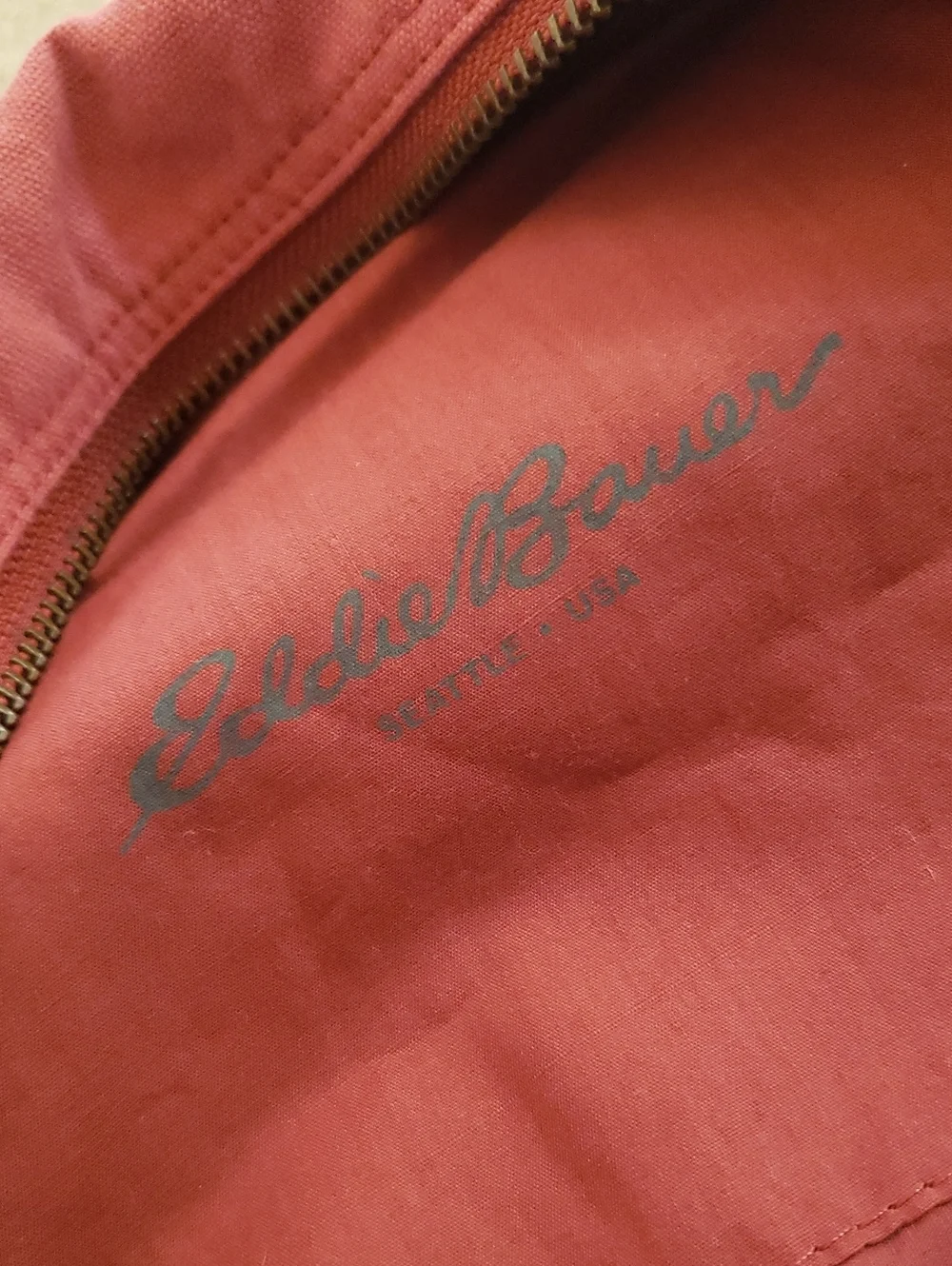 Eddie Bauer XL Duffel Red